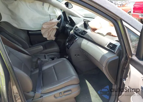 2014 Honda Odyssey Ex-L from USA, damaged, VIN 5FNRL5H6XEB089878